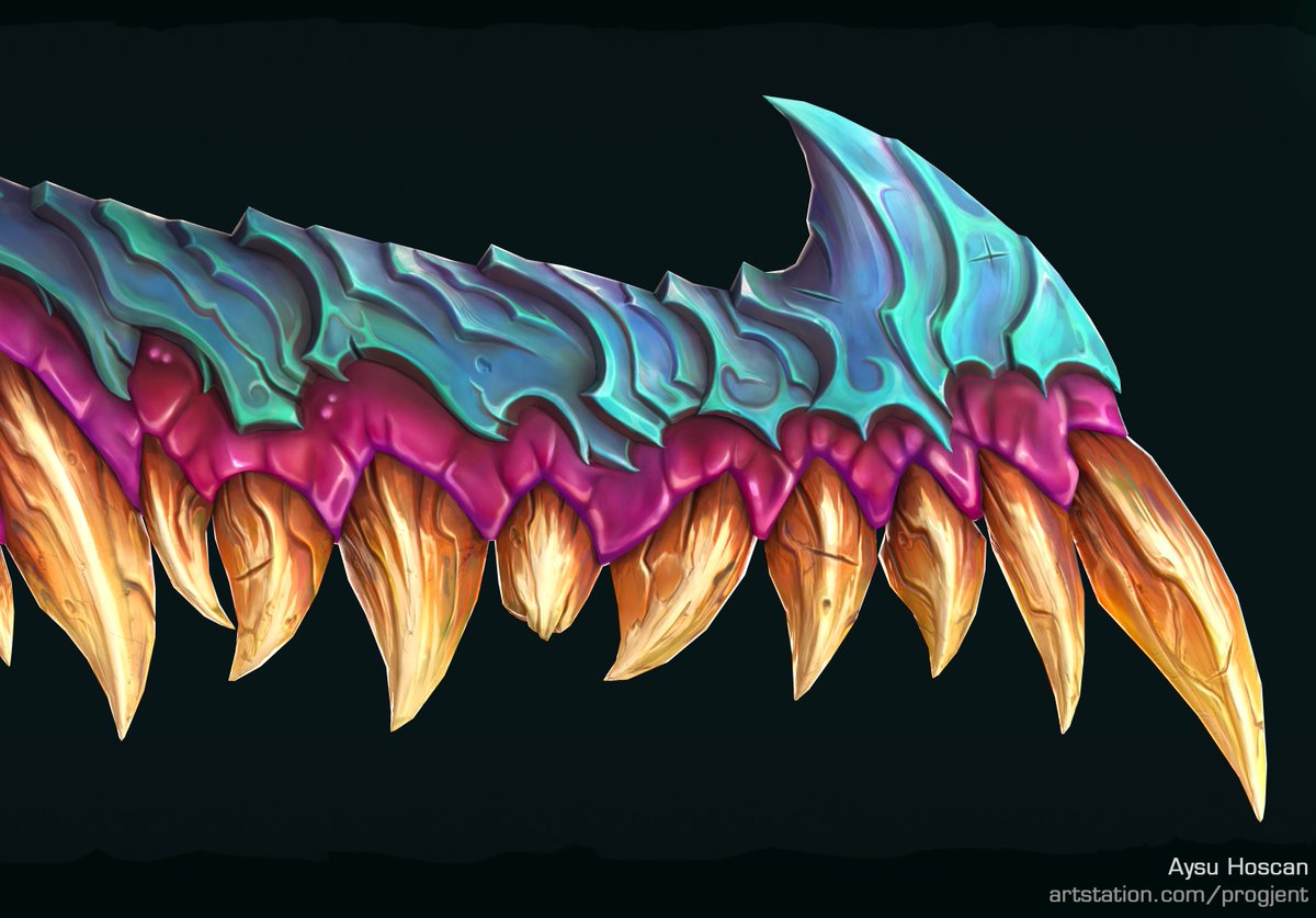 Wayfinder Stylized Scythe - PBR Hand Painted

I'm excited to finally share my latest piece!!!

ArtStation: artstation.com/artwork/6L2lXV

Inspired by: Guillaume Provost
Concept: Ron Broyde

#3dart #handpaint #wayfinder #stylized #3d #blender #zbrush #sculpt #handpainted #fanart