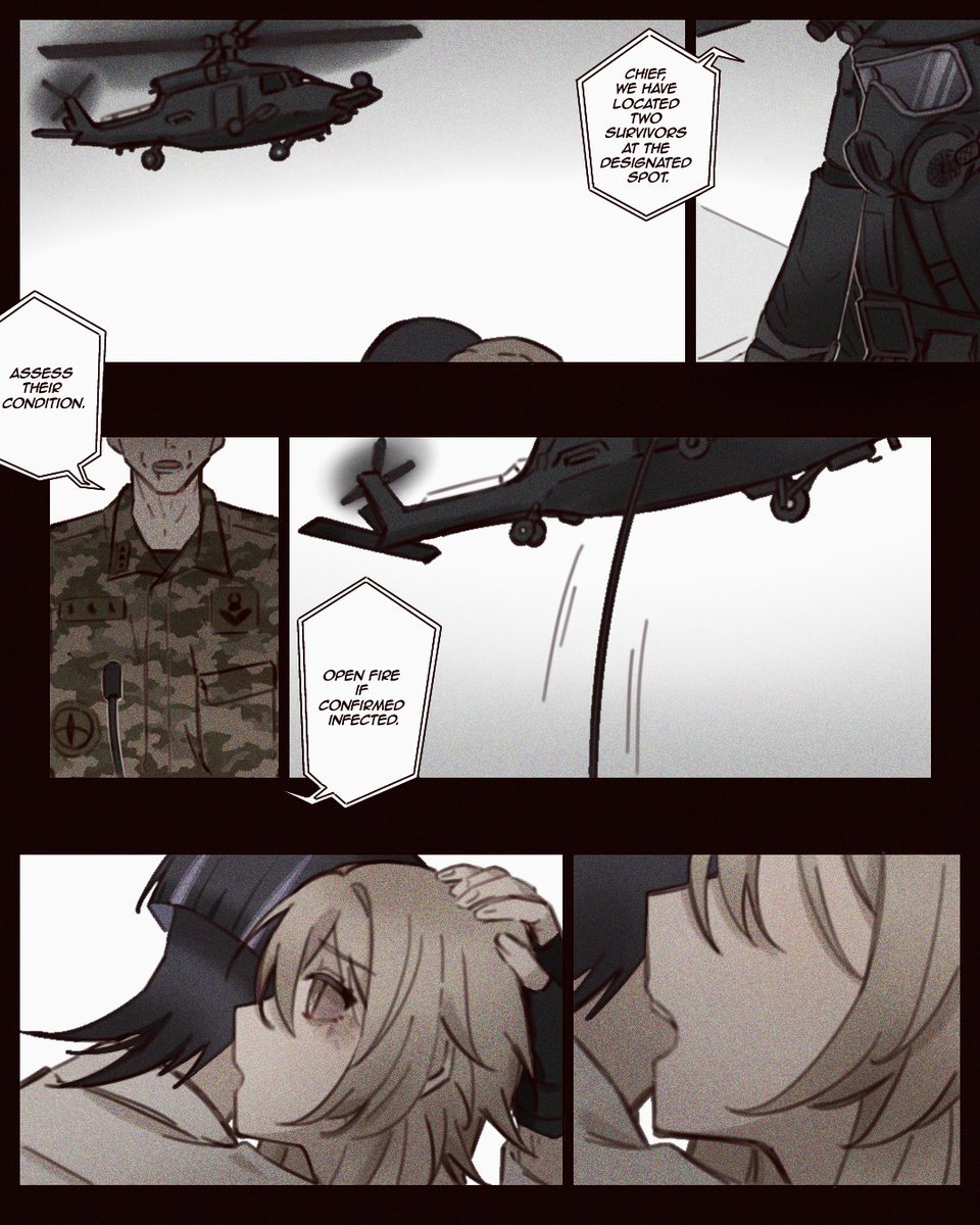 ayanime_aya's tweet image. (3/3) - &quot;My last moments with you.&quot; Zombie Apocalypse AU [2/3]
#scaralumi #wanlumi