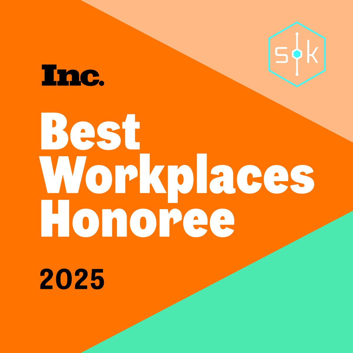 stablekernel's tweet image. BIG NEWS! ๐
Stable Kernel has been named to Inc. Magazine 2025 Best Workplaces List!
stablekernel.com/resources/presโฆ
#BestWorkplaces2025 #StableKernel #PeopleFirst #CultureMatters #TeamSK