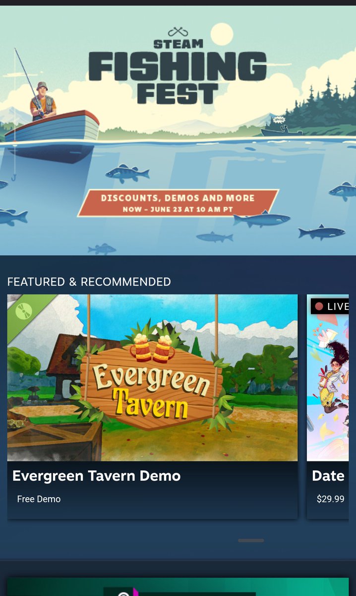 nullmoongames's tweet image. It&apos;s a special kind of feeling when one of your friends sends you a capture of your game being in their Steam &quot;featured&quot; list 🥲

#IndieGameDev #Steam #SteamNextFest