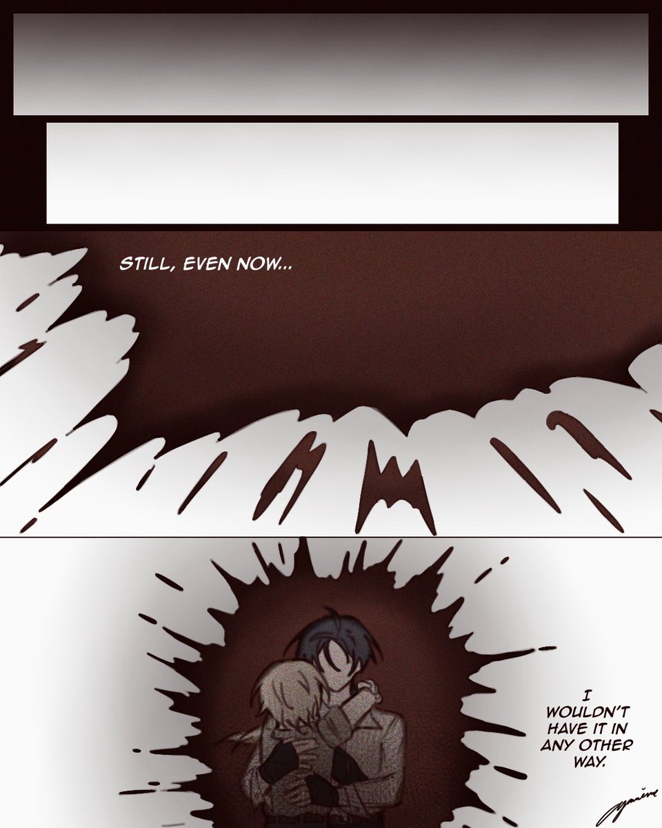 ayanime_aya's tweet image. (3/3) - &quot;My last moments with you.&quot; Zombie Apocalypse AU [3/3]
btw this isn&apos;t the end yet *rubbing my hands tgt*
#scaralumi #wanlumi