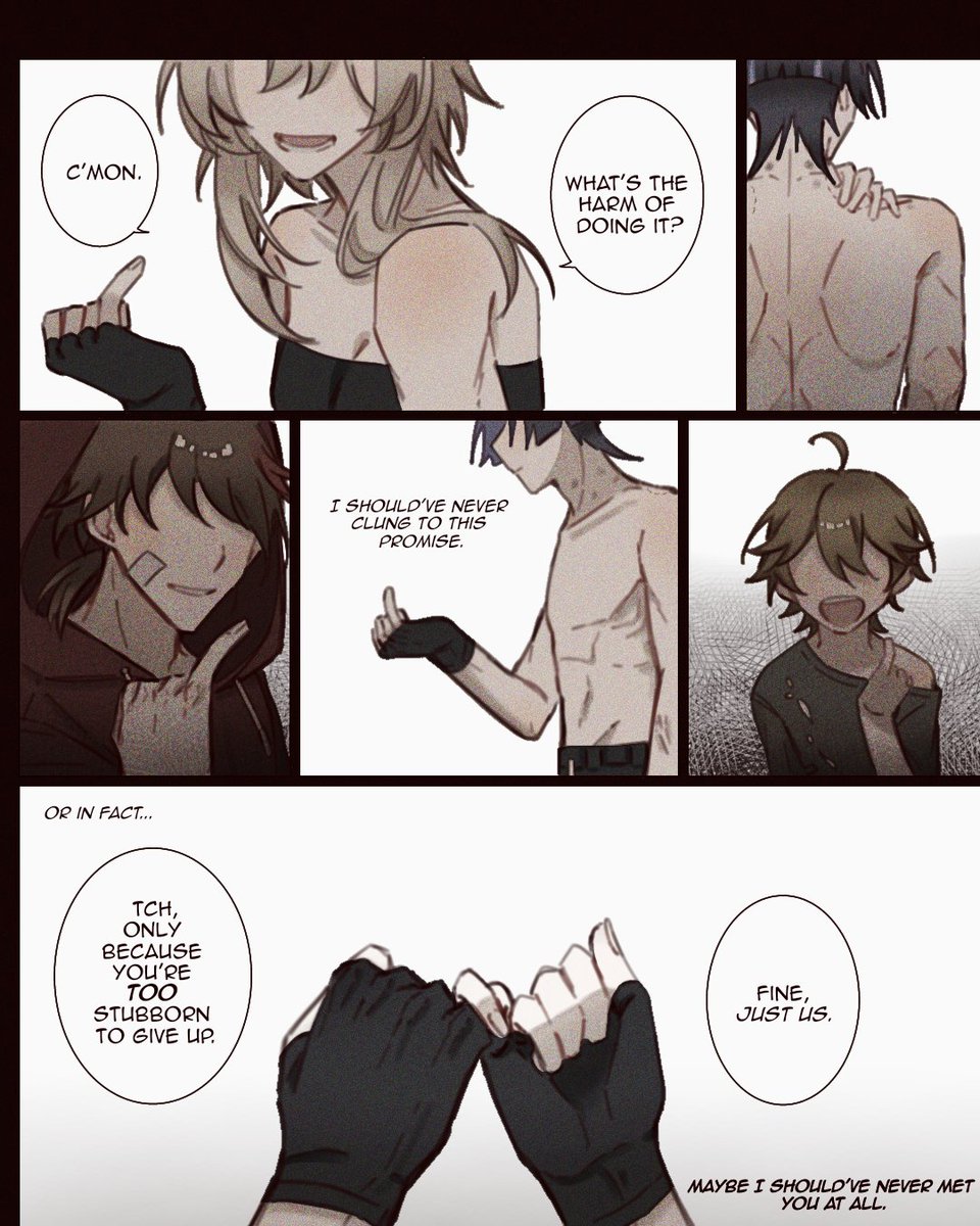ayanime_aya's tweet image. (3/3) - &quot;My last moments with you.&quot; Zombie Apocalypse AU [3/3]
btw this isn&apos;t the end yet *rubbing my hands tgt*
#scaralumi #wanlumi
