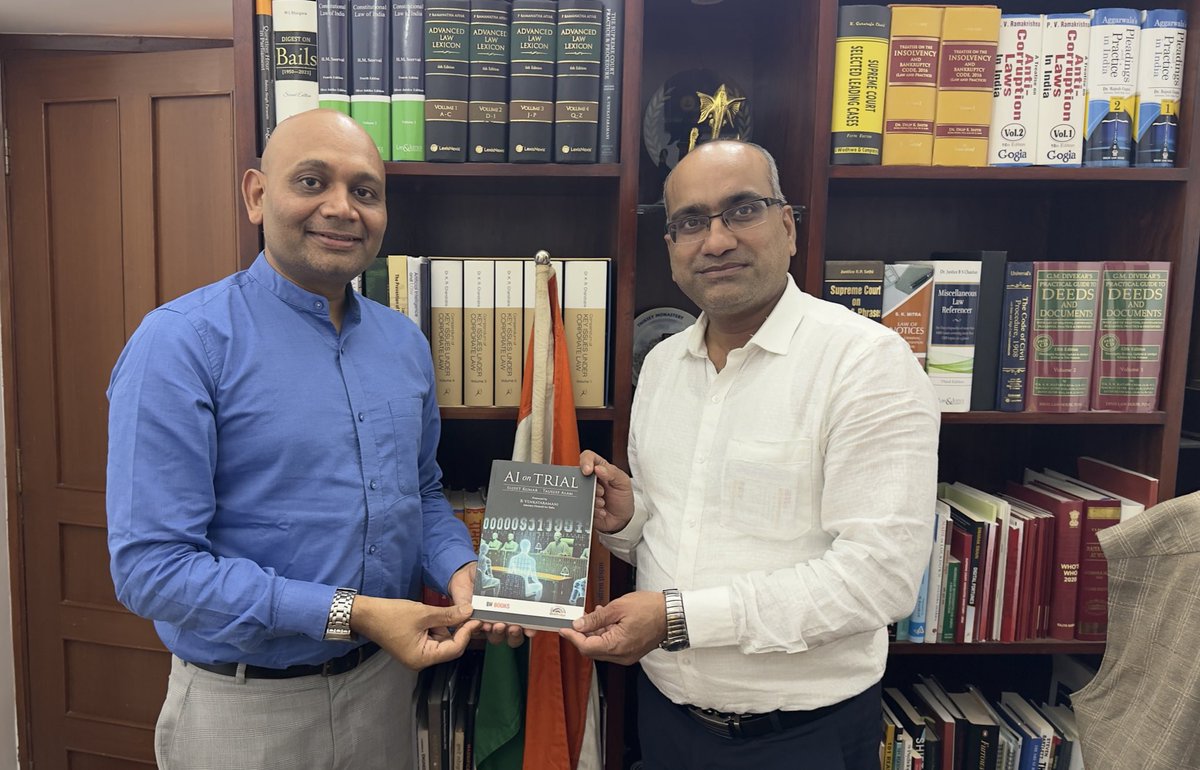 Abhay K. (@theabhayk) on Twitter photo Delighted to present a signed copy of my latest book #Nalanda: How it Changed the World to <a href="/SujeetKOfficial/">Sujeet Kumar 🇮🇳</a>, MP, Rajya Sabha, and receive a signed copy of his latest book #AI on Trial. Delighted to present a signed copy of my latest book #Nalanda: How it Changed the World to <a href="/SujeetKOfficial/">Sujeet Kumar 🇮🇳</a>, MP, Rajya Sabha, and receive a signed copy of his latest book #AI on Trial.