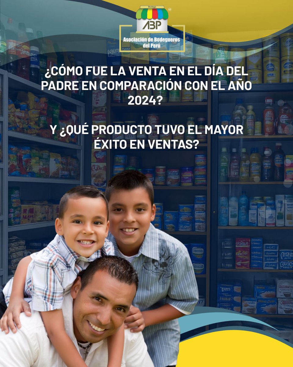 👨‍👦‍👦 ¡Queremos conocer tu experiencia!

Tu opinión nos ayuda a entender el comportamiento del canal tradicional y seguir trabajando por más y mejores oportunidades para nuestras bodegas. 💬

¡Te leemos en los comentarios! 👇

#DíaDelPadre2025 #ABPOficial #CanalTradicional