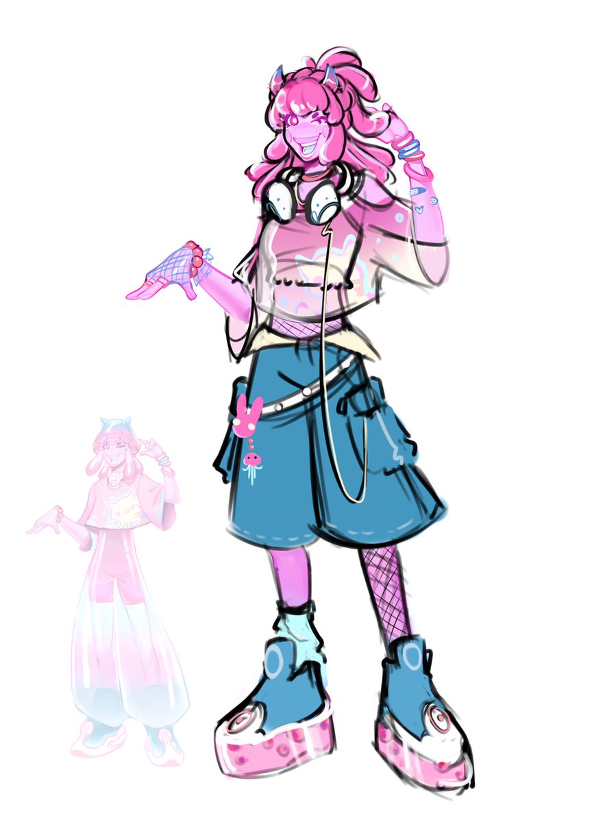 Lil collection of jellyfish DJ remix ideas I created while waiting for her to come to the game YALL I CANT EVEN EXPLAIN HOW EXCITED I AM