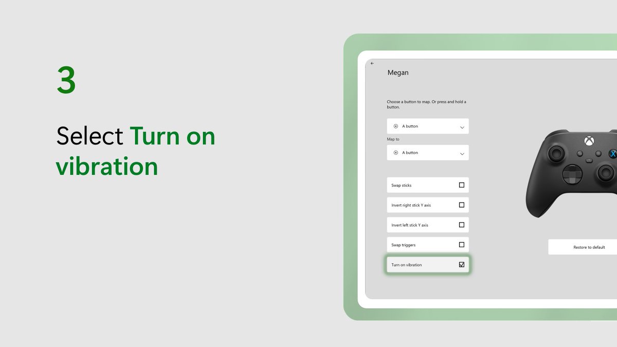 Does your 🎮 controller not pass the vibe-check?

Change your vibration settings: msft.it/6012StCsa