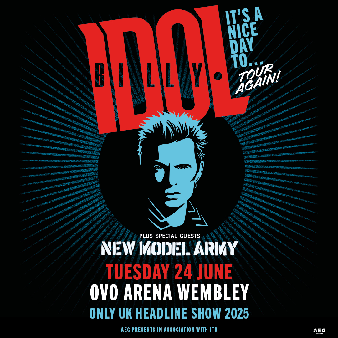 OVO Arena Wembley (@ovoarena) on Twitter photo It's a nice day to.... tour again!
<a href="/BillyIdol/">Billy Idol</a> heads to <a href="/OVOArena/">OVO Arena Wembley</a> Wembley, alongside special guests <a href="/officialnma/">New Model Army</a>.
๐๏ธ Tickets are available now: spr.ly/60124RZxq
๐ Premium Experiences: spr.ly/60134RZxS It's a nice day to.... tour again!
<a href="/BillyIdol/">Billy Idol</a> heads to <a href="/OVOArena/">OVO Arena Wembley</a> Wembley, alongside special guests <a href="/officialnma/">New Model Army</a>.
๐๏ธ Tickets are available now: spr.ly/60124RZxq
๐ Premium Experiences: spr.ly/60134RZxS
