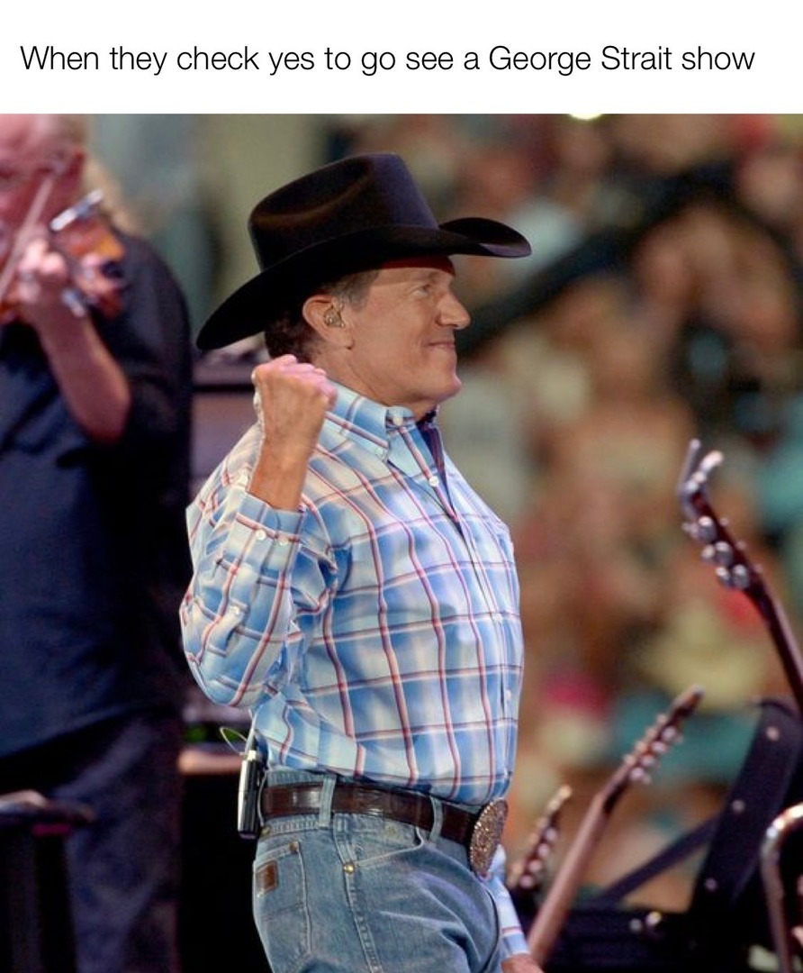 Who's checking yes to see George at <a href="/GilletteStadium/">Gillette Stadium</a> on Saturday? ✔️