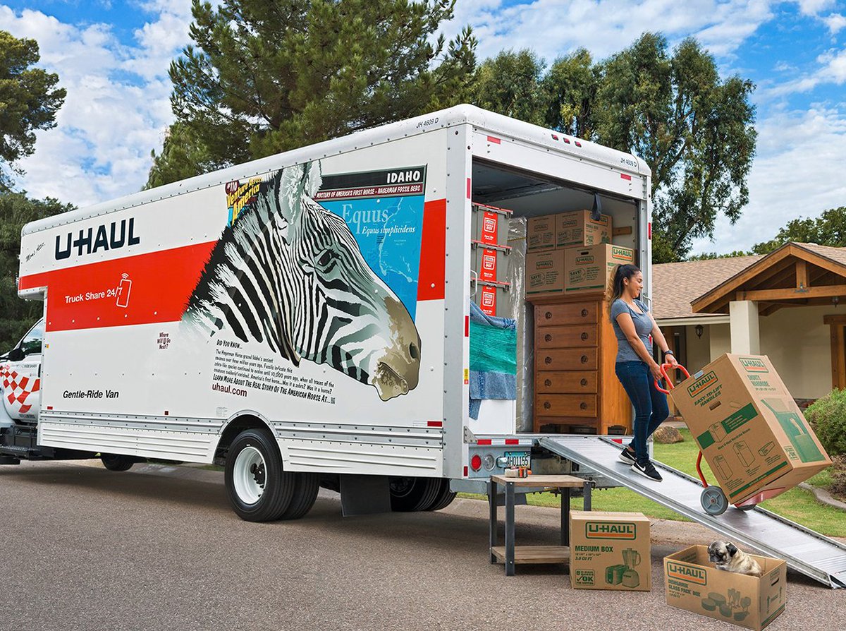 uhaul's tweet image. Every role on moving day is important!