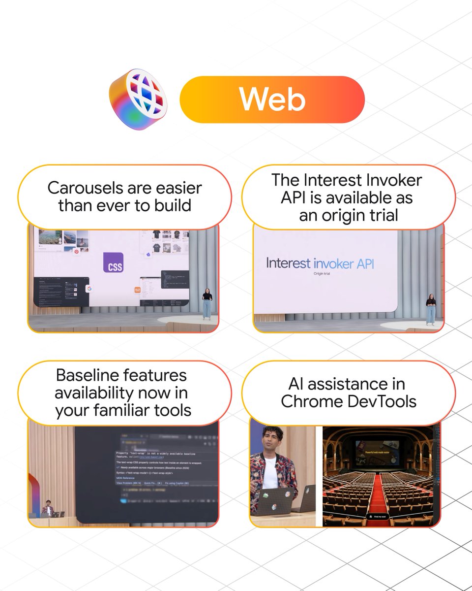 googledevs's tweet image. Find all of the #GoogleIO announcements in one place. 

goo.gle/IO25-Recaps