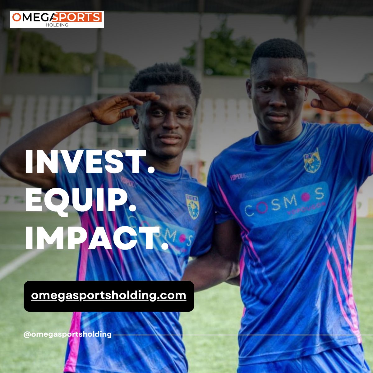 From Cissé Institut to Ligue 1, Racing Club Abidjan is the story of football as a tool for education and social elevation. Omega proudly supports RCA’s model developing talents, changing lives.

Sport is not just performance. It’s opportunity.
#OmegaImpact #FootballForChange #RCA