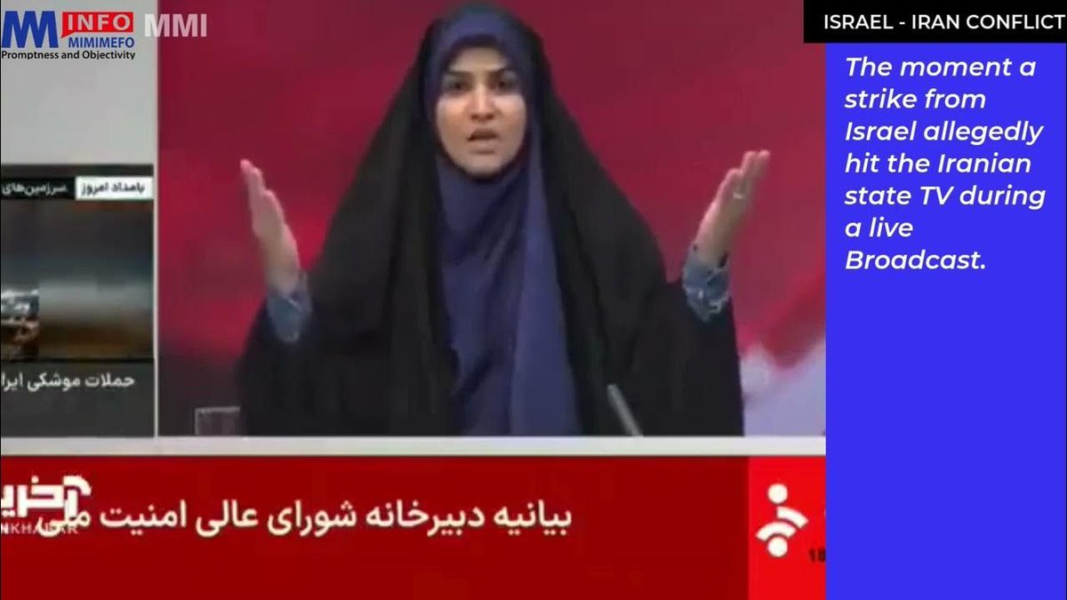 Mimi Mefo Info (@mimimefoinfo) on Twitter photo “You hear the sound of the aggressor attacking the truth.” This is what Iran’s state TV presenter Sahar Emami was saying just moments before an Israeli missile struck the studio. The strike halted her broadcast, but she later returned. The question is whether journalists, who are “You hear the sound of the aggressor attacking the truth.” This is what Iran’s state TV presenter Sahar Emami was saying just moments before an Israeli missile struck the studio. The strike halted her broadcast, but she later returned. The question is whether journalists, who are