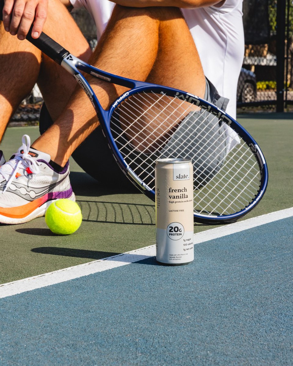 slatemilk's tweet image. Summer plans loading… 😎🎾