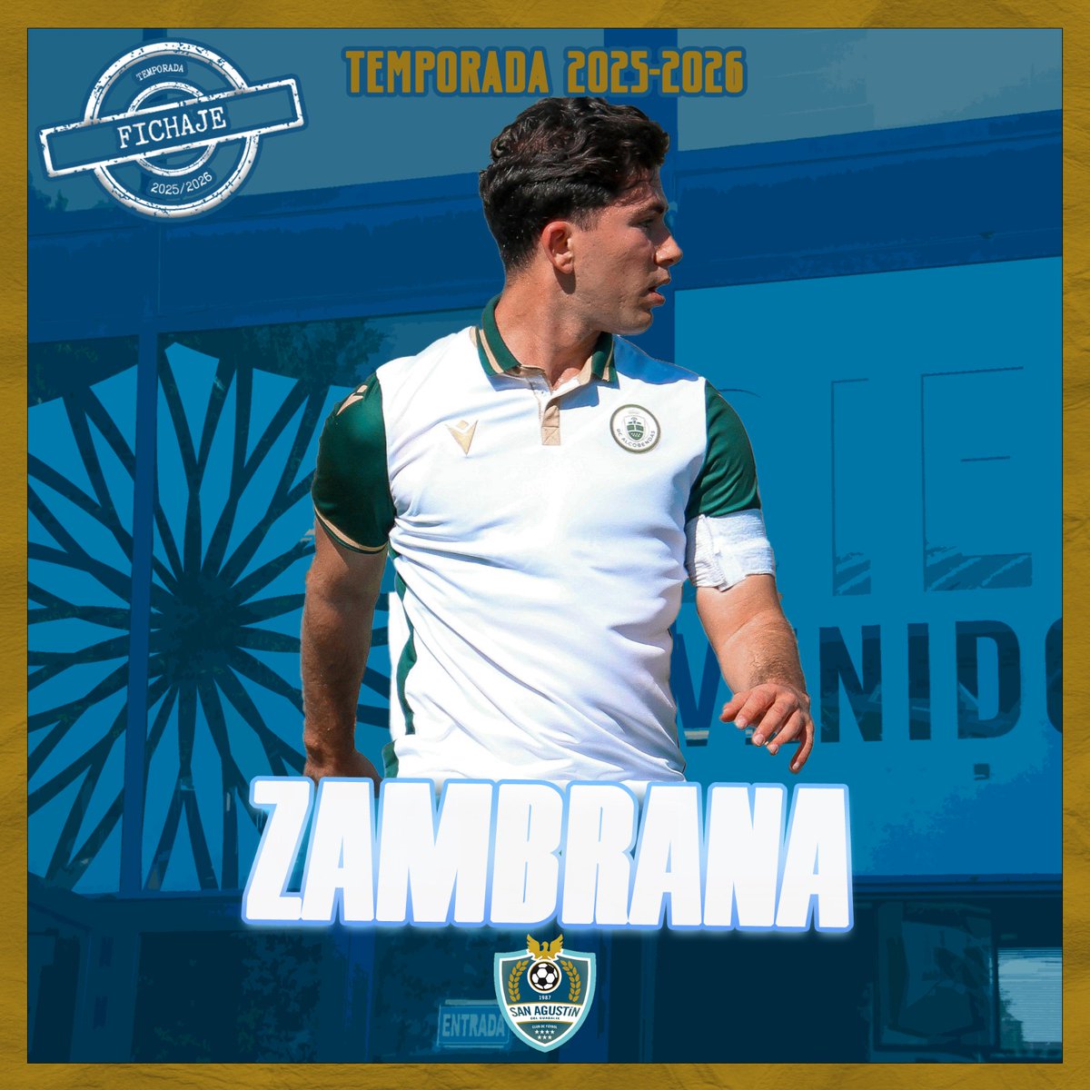 Primer equipo | 🆕FICHAJE🆕

Más leña a nuestra defensa con la llegada de Zambrana desde el Rayo Alcobendas 💪💪

El aguerrido central ha cuajado una gran temporada y estará en San Agus para darle un plus más a nuestra defensa.

#ElFinalFeliz ☺️🔚