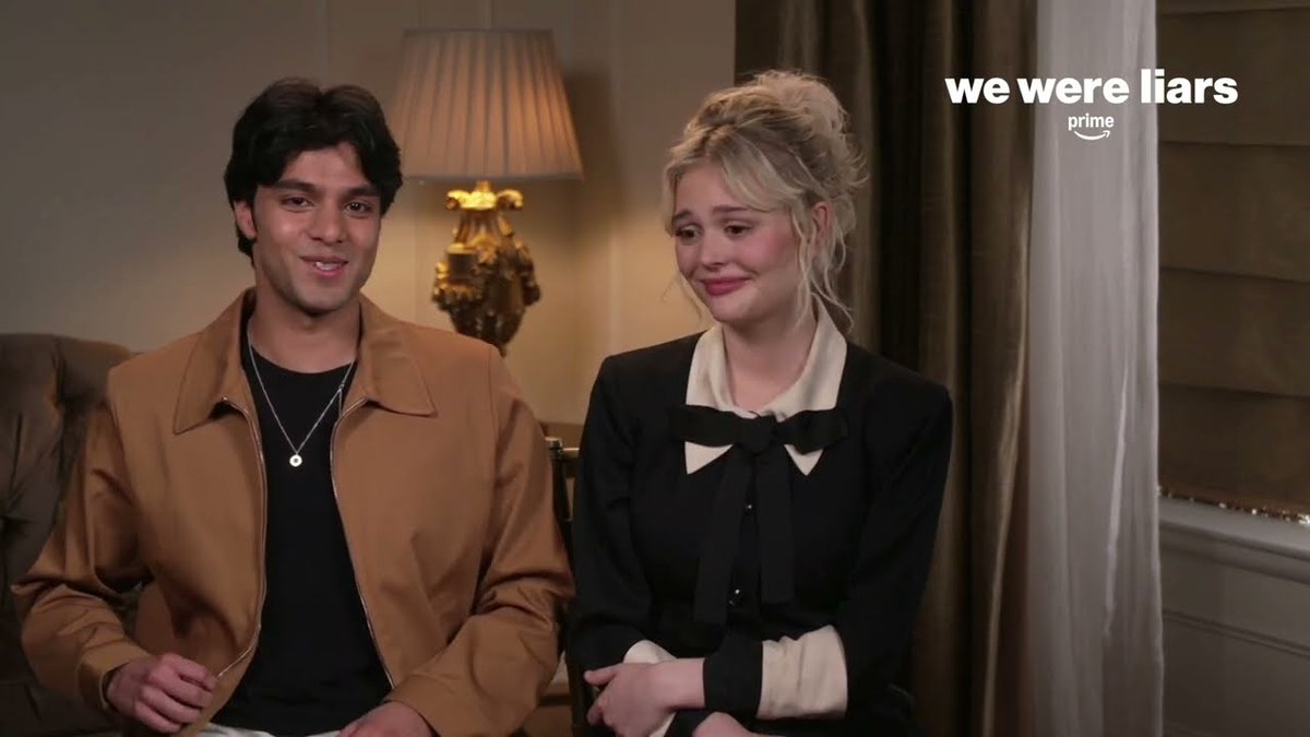 TVFanatic's tweet photo. The next generation of Liars speaks out. Emily Alyn Lind, Shubham Maheshwari, Esther McGregor &amp; Joseph Zada share the heart, hurt, and hope behind We Were Liars. https://t.co/aJA4LwLqfq
#WeWereLiars #BookTok #PrimeVideo https://t.co/ts8WmXapFz