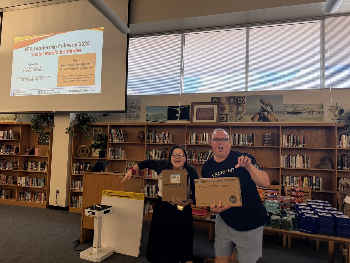 Sarah Kinney (@thirdgradevibes) on Twitter photo Social Media winners! NTA day 2. <a href="/VolusiaLEADS/">Volusia LEADS</a> <a href="/VCSNTA/">VCS New Teacher Academy</a> <a href="/Hyacinth_TEACH/">Sean Hyacinth Jr.</a> Social Media winners! NTA day 2. <a href="/VolusiaLEADS/">Volusia LEADS</a> <a href="/VCSNTA/">VCS New Teacher Academy</a> <a href="/Hyacinth_TEACH/">Sean Hyacinth Jr.</a>