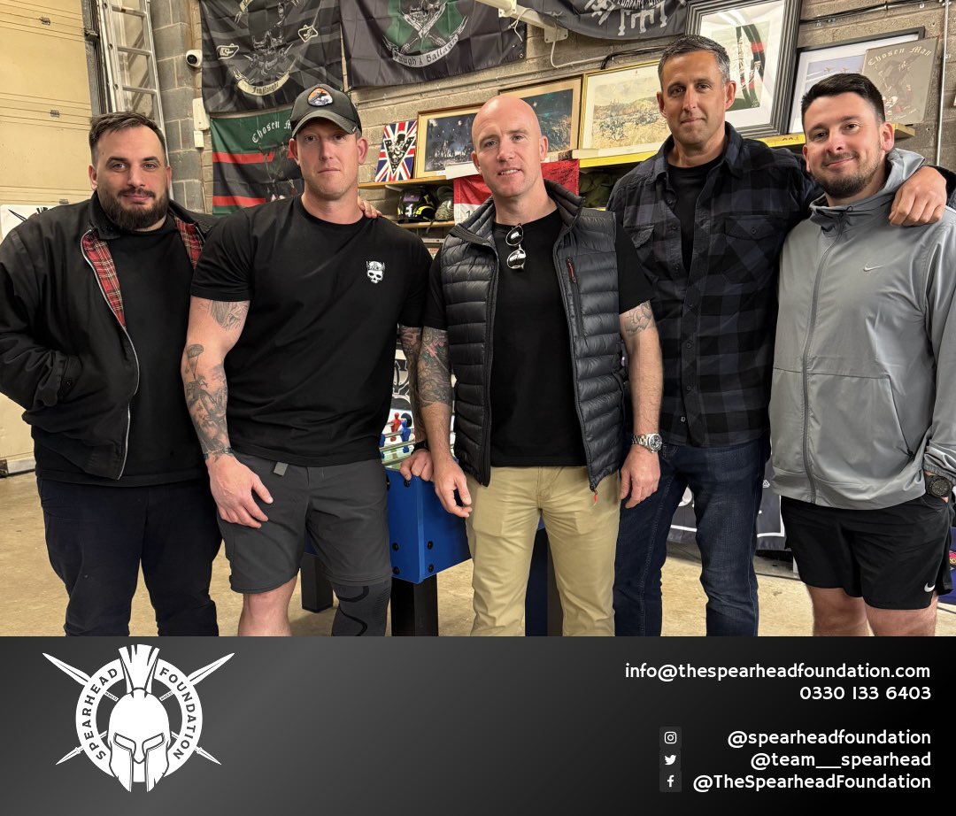 The Spearhead Foundation (@team__spearhead) on Twitter photo We recently held a podcast filming session for <a href="/greatermcr/">Greater Manchester Combined Authority</a> / <a href="/GMForcesNetwork/">GMFRS Armed Forces Network</a> with Gary who attends the foundation regularly & Andy ( author: beyond the dropzone) who are former <a href="/TheParachuteReg/">TheParachuteRegiment</a> soldiers & current <a href="/manchesterfire/">Greater Manchester Fire & Rescue Service</a> firefighters. We recently held a podcast filming session for <a href="/greatermcr/">Greater Manchester Combined Authority</a> / <a href="/GMForcesNetwork/">GMFRS Armed Forces Network</a> with Gary who attends the foundation regularly & Andy ( author: beyond the dropzone) who are former <a href="/TheParachuteReg/">TheParachuteRegiment</a> soldiers & current <a href="/manchesterfire/">Greater Manchester Fire & Rescue Service</a> firefighters.