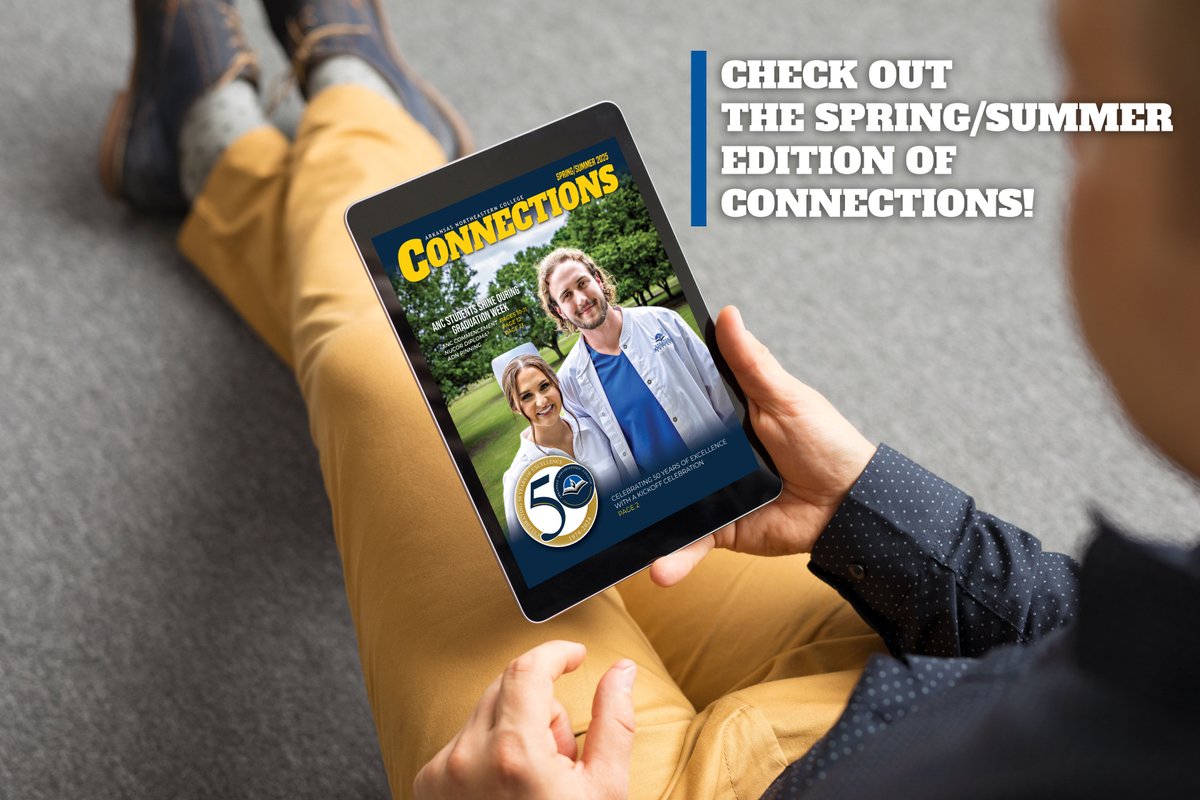 📰 𝗧𝗵𝗲 𝗦𝗽𝗿𝗶𝗻𝗴/𝗦𝘂𝗺𝗺𝗲𝗿 𝗲𝗱𝗶𝘁𝗶𝗼𝗻 𝗼𝗳 𝗖𝗼𝗻𝗻𝗲𝗰𝘁𝗶𝗼𝗻𝘀 𝗠𝗮𝗴𝗮𝘇𝗶𝗻𝗲 𝗶𝘀 𝗵𝗲𝗿𝗲!
Get a look at the latest news, student stories, and highlights from around campus—all in one place.
Read it online now:  ow.ly/1nuX50WaMaV