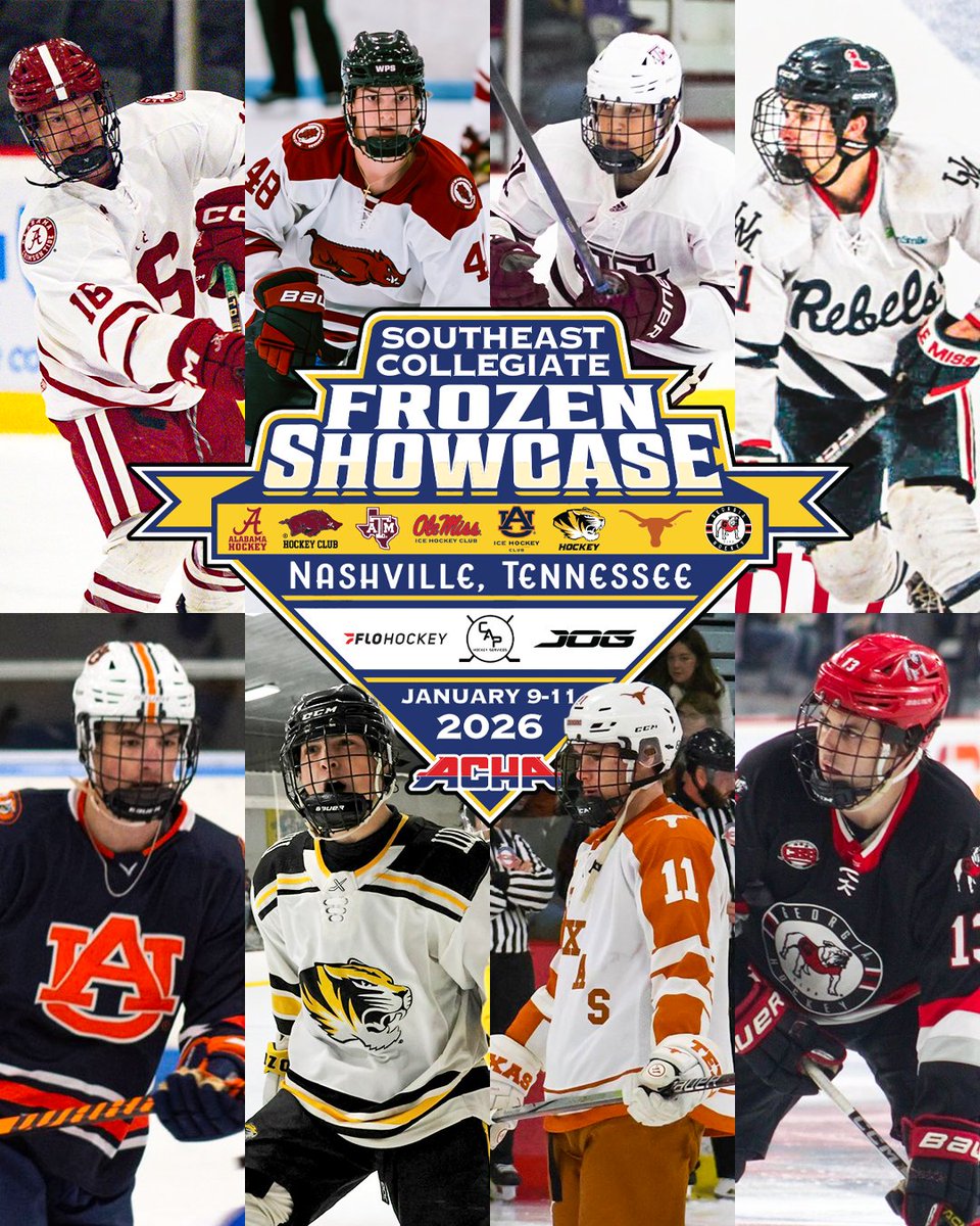 JOG Athletics, The #1 American Owned Jersey Brand. Did you know that JOG also owns its own factory. Helping to grow college hockey in the Southeast. #USAHockey #Gnash #CollegeHockey #SECFootball