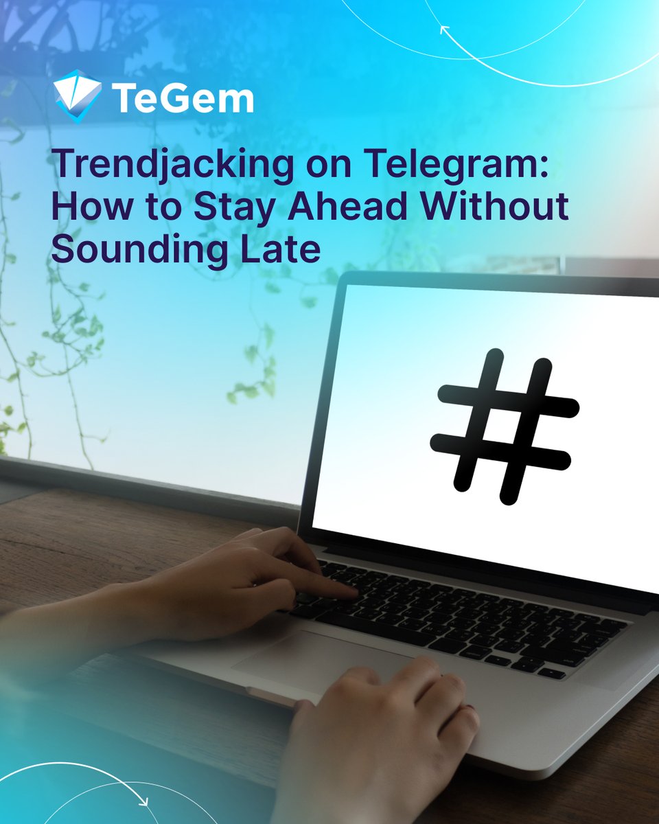Tegemapp's tweet image. 🧠 Trendjacking on Telegram? Blink and you’ll miss it.

No algorithm boost – just now or never.

👀 Watch niche convos
📝 Prep quick takes
💡 Add value
⚡ Post fast

Trend = timing.
Stay ready or stay irrelevant.

#TelegramTips #Trendjacking #SMMTools