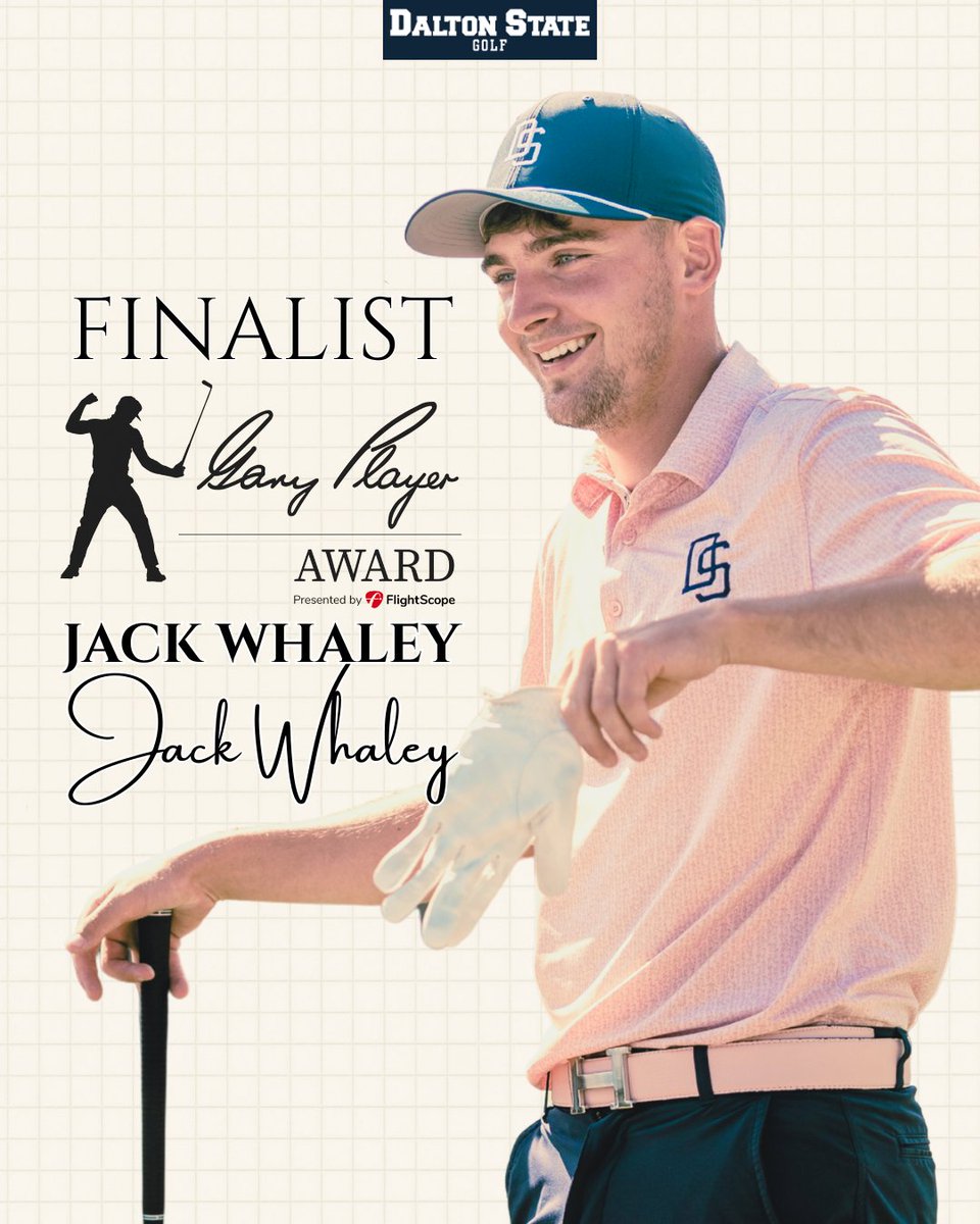 Dalton State Golf (@daltonstategolf) on Twitter photo ๐ฎ๐ฌ๐ฎ๐ฑ ๐๐ฎ๐ฟ๐ ๐ฃ๐น๐ฎ๐๐ฒ๐ฟ ๐๐ป๐๐ฒ๐ฟ๐ป๐ฎ๐๐ถ๐ผ๐ป๐ฎ๐น ๐๐ผ๐น๐ณ๐ฒ๐ฟ ๐ผ๐ณ ๐๐ต๐ฒ ๐ฌ๐ฒ๐ฎ๐ฟ ๐๐๐ฎ๐ฟ๐ฑ ๐ฝ๐ฟ๐ฒ๐๐ฒ๐ป๐๐ฒ๐ฑ ๐ฏ๐ ๐๐น๐ถ๐ด๐ต๐๐ฆ๐ฐ๐ผ๐ฝ๐ฒ, ๐๐ถ๐ป๐ฎ๐น๐ถ๐๐.
Jack Whaley has been named one of the five finalists for the NAIA's International Golfer of the Year! ๐ฎ๐ฌ๐ฎ๐ฑ ๐๐ฎ๐ฟ๐ ๐ฃ๐น๐ฎ๐๐ฒ๐ฟ ๐๐ป๐๐ฒ๐ฟ๐ป๐ฎ๐๐ถ๐ผ๐ป๐ฎ๐น ๐๐ผ๐น๐ณ๐ฒ๐ฟ ๐ผ๐ณ ๐๐ต๐ฒ ๐ฌ๐ฒ๐ฎ๐ฟ ๐๐๐ฎ๐ฟ๐ฑ ๐ฝ๐ฟ๐ฒ๐๐ฒ๐ป๐๐ฒ๐ฑ ๐ฏ๐ ๐๐น๐ถ๐ด๐ต๐๐ฆ๐ฐ๐ผ๐ฝ๐ฒ, ๐๐ถ๐ป๐ฎ๐น๐ถ๐๐.
Jack Whaley has been named one of the five finalists for the NAIA's International Golfer of the Year!