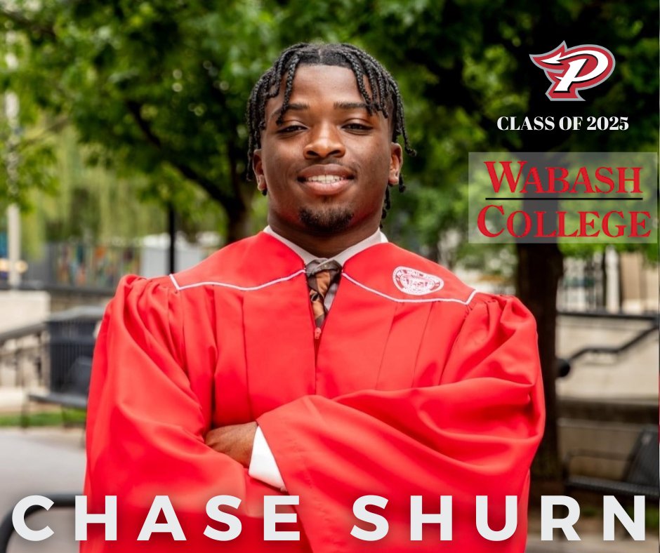 Celebrating the Class of 2025

Please join us in congratulating Chase A. Shurn, who will continue his academic and football career at Wabash College this fall.
