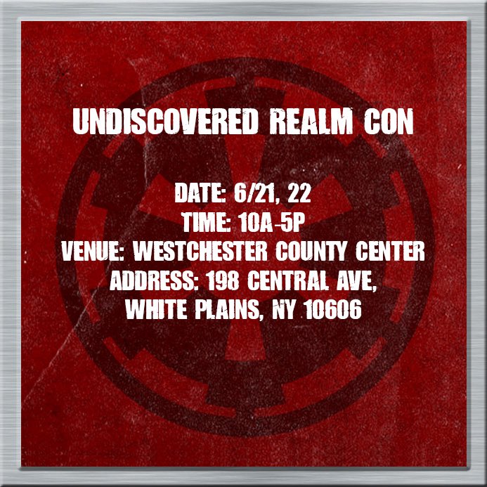 Here’s where we’ll be

Color Our World - Summer Reading Kick-Off
6/20, 6-8p @ Garden City Public Library

Summer Reading Club Kickoff
6/21, 10a-12:30p @ Farmingdale Public Library

Undiscovered Realm Con
6/21, 22, 10a-5p @ Westchester County Center