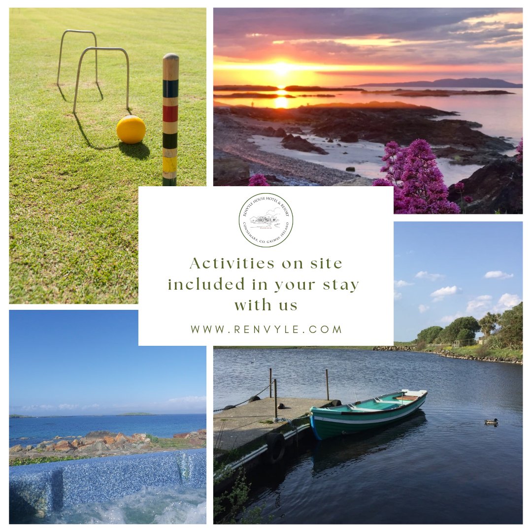 Renvyle House Hotel & Resortš (@renvylehse) on Twitter photo Enjoy your summer holidays with us at #RenvyleHouseHotel where leisure activities are included in your stay.
Here, the only stress is on relaxation.
095 46100 ⢠renvyle.com
<a href="/ConnemaraIe/">Connemara.ie</a> <a href="/Failte_Ireland/">FƔilte Ireland</a> #irelandunrushed <a href="/historic_hotels/">HistoricHotelsEurope</a> Enjoy your summer holidays with us at #RenvyleHouseHotel where leisure activities are included in your stay.
Here, the only stress is on relaxation.
095 46100 ⢠renvyle.com
<a href="/ConnemaraIe/">Connemara.ie</a> <a href="/Failte_Ireland/">FƔilte Ireland</a> #irelandunrushed <a href="/historic_hotels/">HistoricHotelsEurope</a>