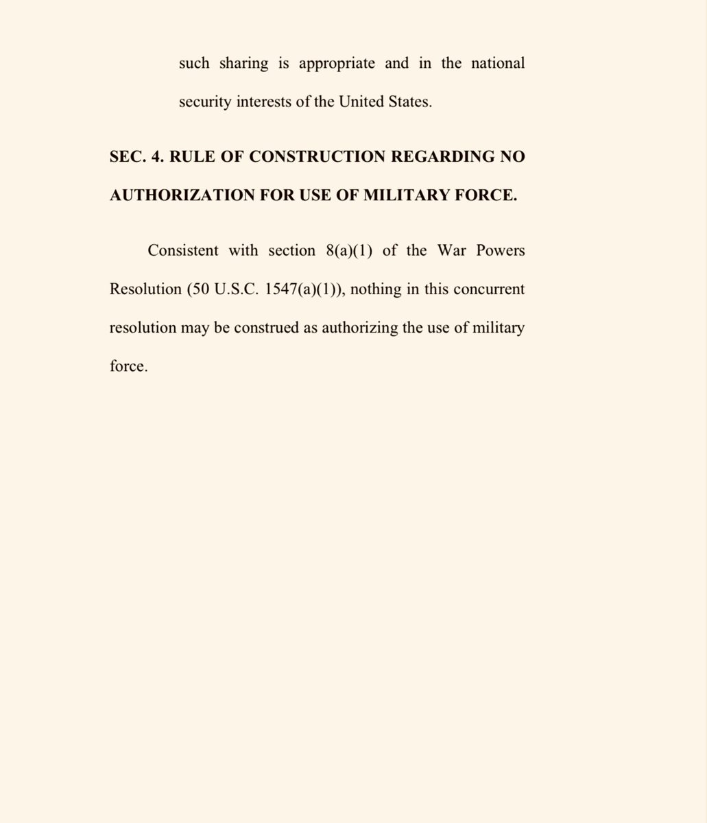 🚨🇺🇸🇮🇷CONGRESS SEEKS TO LIMIT TRUMP’S POWER ON IRAN STRIKES

Rep. Thomas Massie has introduced a bill requiring Trump to get congressional approval before launching attacks on Iran.

The bill directs Trump to “terminate” any unauthorized military action.

A matching Senate