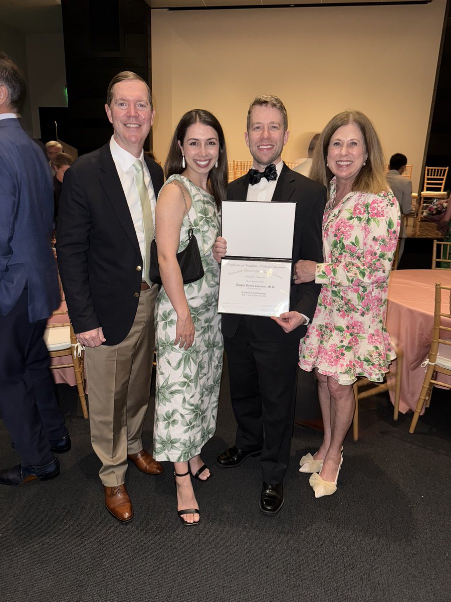 pamcolemanbcs's tweet image. Competition of residency at Vanderbilt University Medical Center is no small feat! We are so proud of our son and DIL, Drs. Josh and Andersen Coleman! Join me in congratulating them ✨🎉