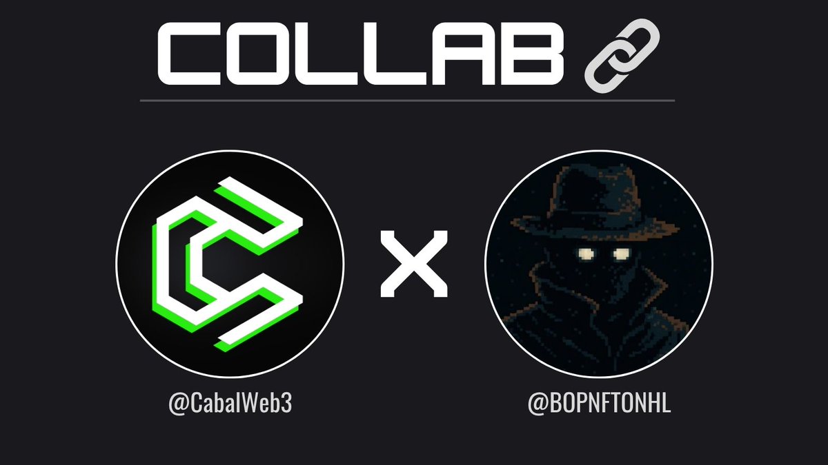 CabalWeb3's tweet image. Happy to announce our collaboration with
@BOPNFTONHL 

The first 404 protocol NFT is coming to Hyperliquid.

Whitelist spots will be given for our discord members.