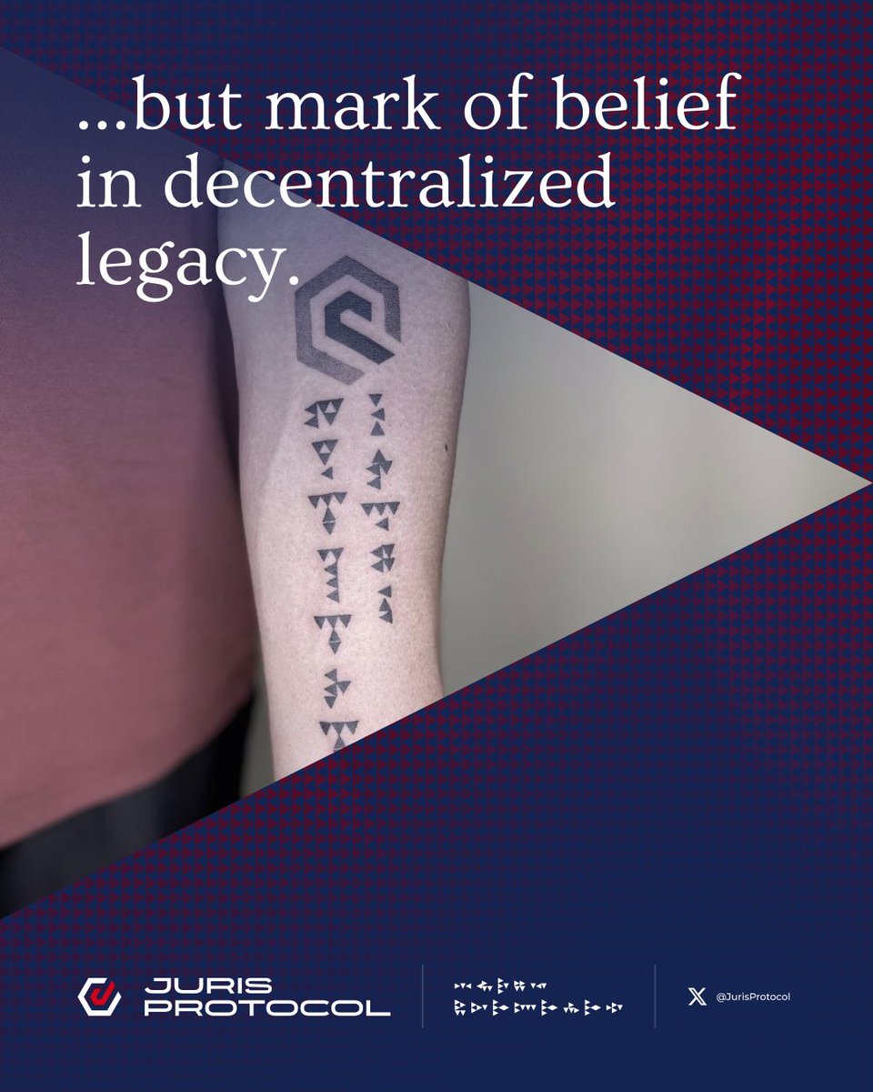 JurisProtocol's tweet image. Tattoo not just a tattoo... 👀 

@luna_lover69 just got inked 🖋️ with the #JurisProtocol logo + ancient Persian cuneiform by @DawidSkinder

History meets the future of #DeFi on #TerraClassic 🤝

Ready to rep $JURIS &amp;amp; $LUNC at the @CosmosEcosystem Interchain Summit in Berlin 🇩🇪🔥