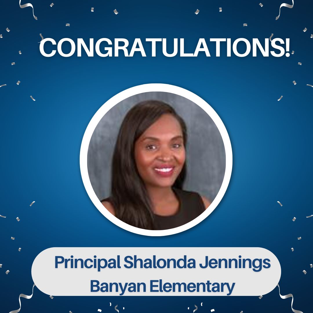 Please help us welcome Principal Shalonda Jennings!  Ms. Jennings is ready to serve her Banyan Elementary Community!✨✨✨✨✨✨

#BCPSLeads
