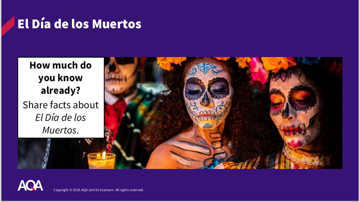 Time to use the lesson that I planned for <a href="/AQA/">AQA</a> MFL with my lovely year 10s 🤩 Find it here: aqa.org.uk/subjects/spani… #mfltwitterati