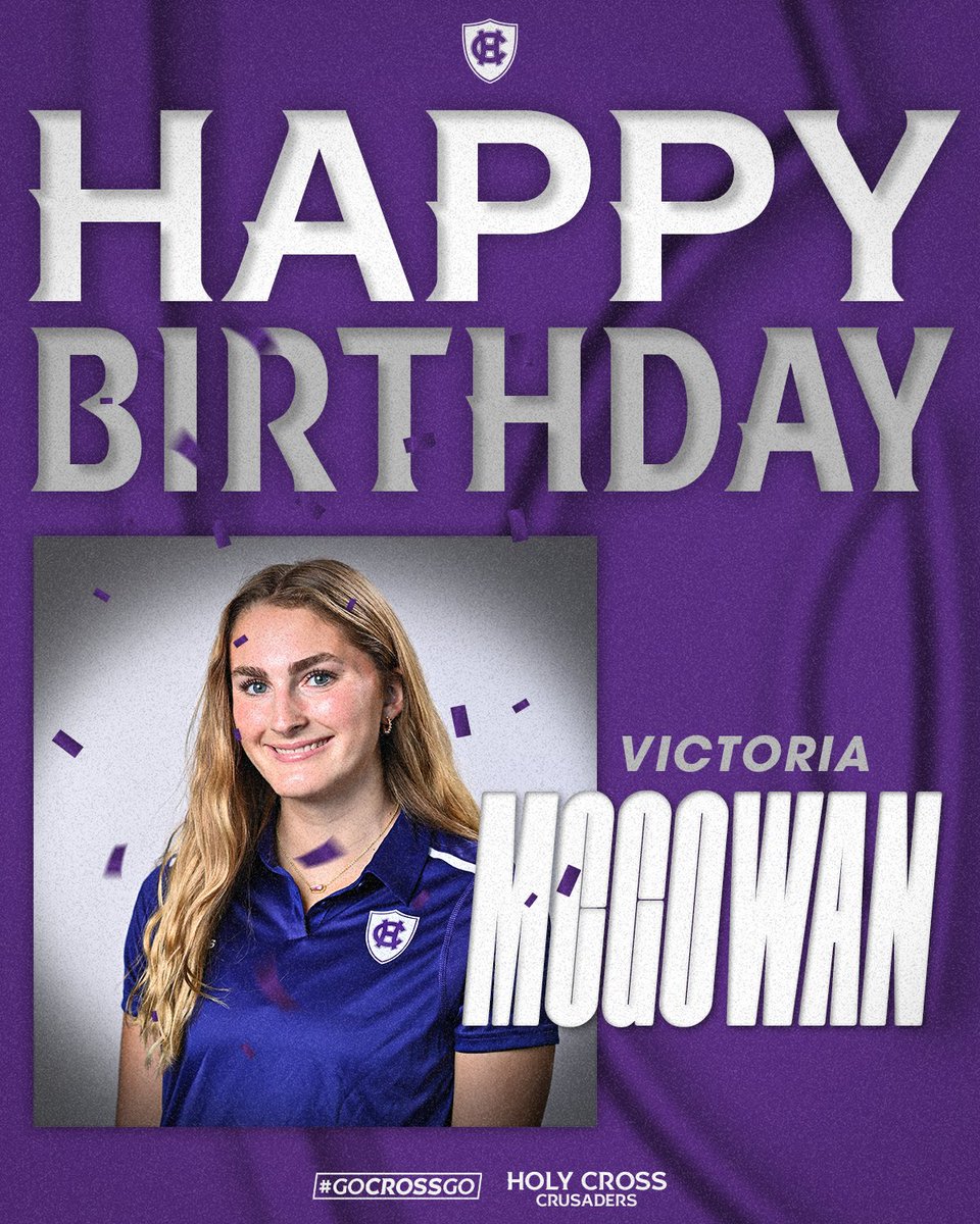🎉 Happy birthday to Victoria McGowan! Hope it's a wonderful day!

#GoCrossGo | #HappyBirthday