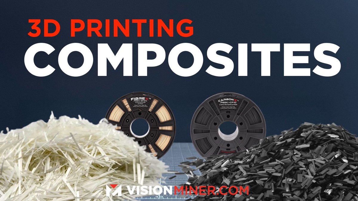Glass Fiber vs. Carbon Fiber Composites in 3D printing: What's the real deal? 🤔 We talk tensile strength, printability, and GF PEEK's insane heat resistance. Watch now! youtu.be/w_EceTQ5AHs

#3DPrinting #Composites #GlassFiber #CarbonFiber #GFPEEK #MaterialScience