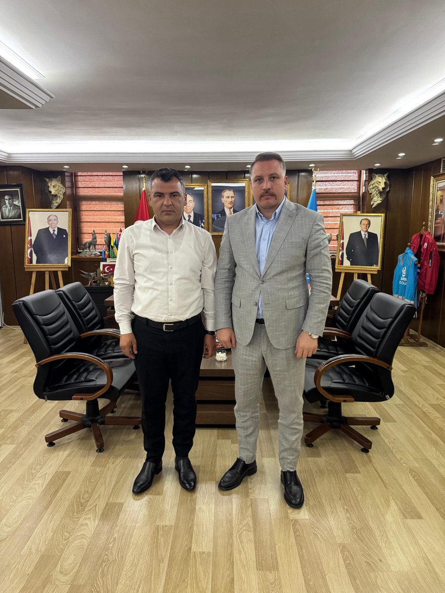 Geçmiş Dönem Ülkü Ocakları Adıyaman İl Başkanımız Mustafa Altın’a ziyaretleri için teşekkür ederim.