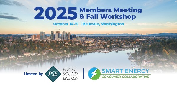 Smart Energy Consumer Collaborative (SECC) (@seconsumer) on Twitter photo Registration is now open for our 2025 Members Meeting & Fall Workshop at <a href="/PSETalk/">Puget Sound Energy</a>! Learn more here: bit.ly/4jUGAZu #SECCMM25 #SmartEnergy Registration is now open for our 2025 Members Meeting & Fall Workshop at <a href="/PSETalk/">Puget Sound Energy</a>! Learn more here: bit.ly/4jUGAZu #SECCMM25 #SmartEnergy