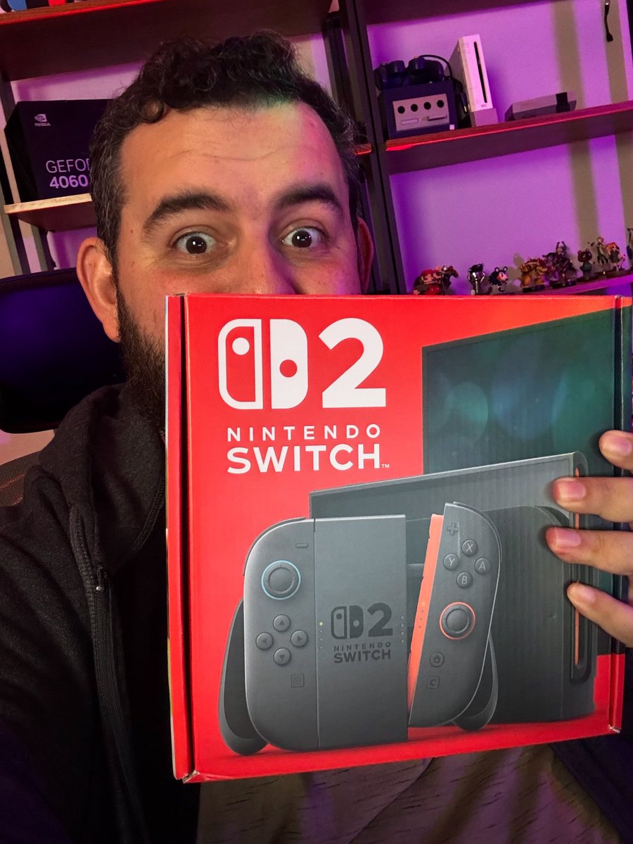 Edson_Ribeiro's tweet image. Ele, Switch 2, está no meio de nós!
Chegoooouuu!!!
Obrigado dona @kabumcombr