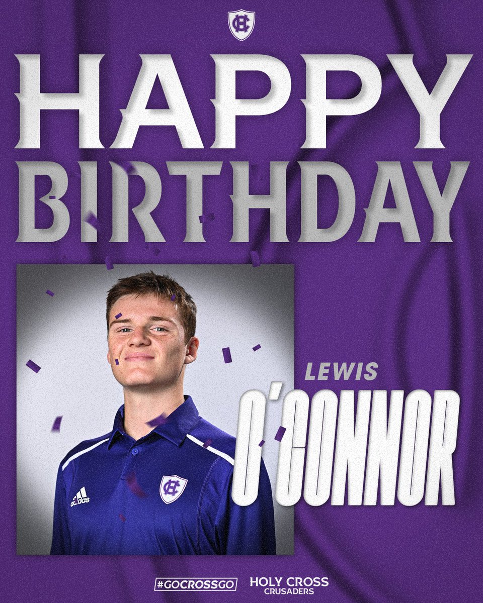 🎉 Happy birthday to b-day twins Bridget Sachs and Lewis O'Connor! Hope it's a wonderful day!

#GoCrossGo | #HappyBirthday