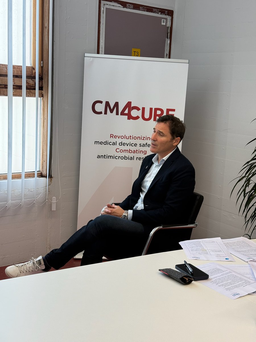 🎬 Last week we joined the 
<a href="/CM4Cure/">CM4CURE</a>
  team to capture real stories behind the science—filming, interviewing &amp; showing what health innovation looks like in action.

Proud to support communication that matters.
📹 Stay tuned!

#CM4CURE #FRESCI #ScienceCommunication #euprojects