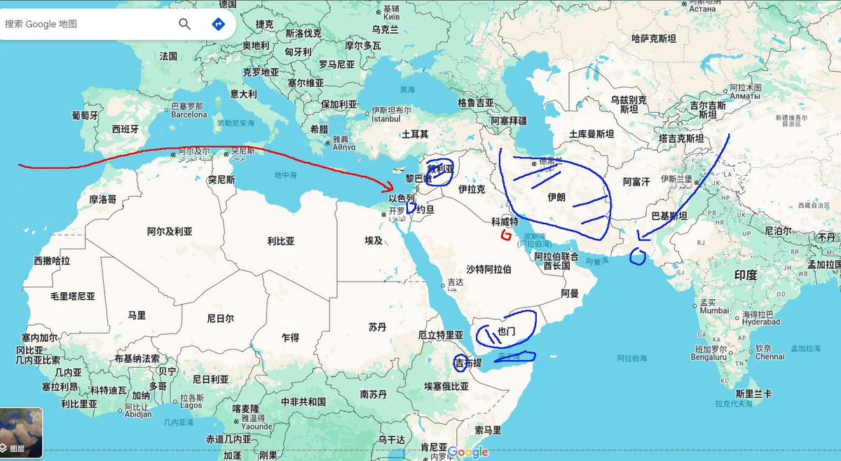 美国保以色列，就是保自己，保卫自己的全球地位。在太平洋降下铁幕后，美军想从中国西部捅鸡屁股，先跨越大西洋，再飞过地中海，然后，在地中海东岸的以色列找到一个落脚点。没有以色列这个支点，美国会被逐出中东。美军第六舰队的队部，就设在距离伊朗几十公里外的巴林，这要是伊朗有了核弹，还不得搬