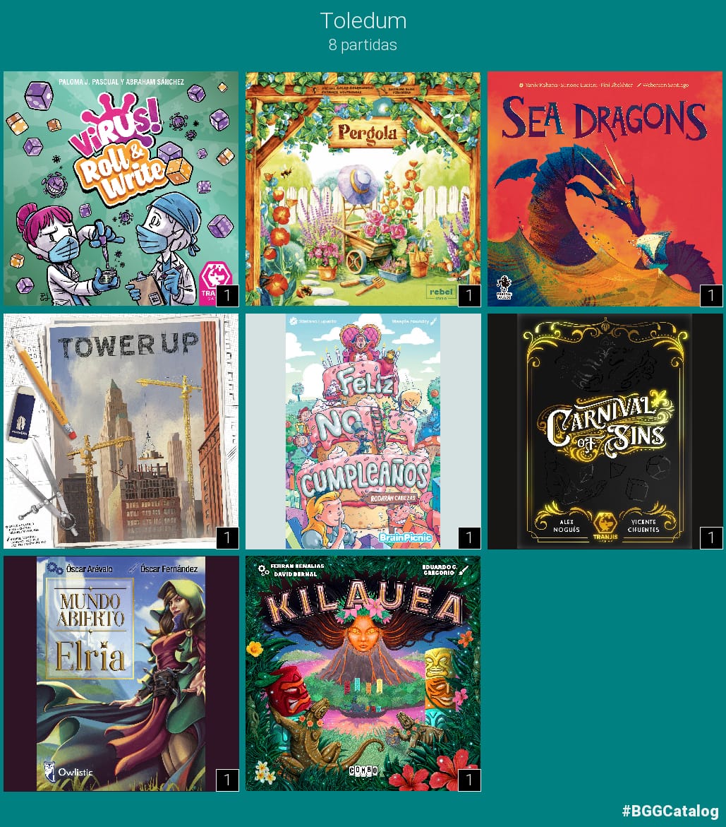 Conexion Games (@conexion_games) on Twitter photo Juegos variados y para todos los públicos: Pérgola <a href="/Asmodee_es/">asmodee</a> Dragones de mar <a href="/MalditoGamesES/">Maldito Games</a> Tower up, Carnival of sins y Virus! Roll&Write <a href="/Tranjisgames/">Tranjis Games</a> Feliz no cumpleaños <a href="/BrainPicnicNews/">Brain Picnic</a> Mundo abierto Elria <a href="/OwlisticGames/">Owlistic Games</a> Kilauea <a href="/ComboGamesES/">Combo Games</a> #juegosdemesa #boardgames Juegos variados y para todos los públicos: Pérgola <a href="/Asmodee_es/">asmodee</a> Dragones de mar <a href="/MalditoGamesES/">Maldito Games</a> Tower up, Carnival of sins y Virus! Roll&Write <a href="/Tranjisgames/">Tranjis Games</a> Feliz no cumpleaños <a href="/BrainPicnicNews/">Brain Picnic</a> Mundo abierto Elria <a href="/OwlisticGames/">Owlistic Games</a> Kilauea <a href="/ComboGamesES/">Combo Games</a> #juegosdemesa #boardgames