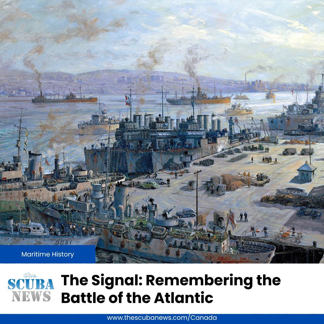 The Battle of the Atlantic, lasting from 1939 to 1945, was the longest continuous campaign of the Second World War. 

Watch the video and learn more
👀 🤿 👉    buff.ly/LhKbtfD