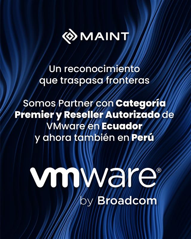 Ser reconocidos como Canal Premier en ambos países es resultado del compromiso, excelencia técnica y visión compartida con nuestro partner y clientes..🙌🌎
 
¡Gracias al #TeamMAINT y a VMware por su respaldo!