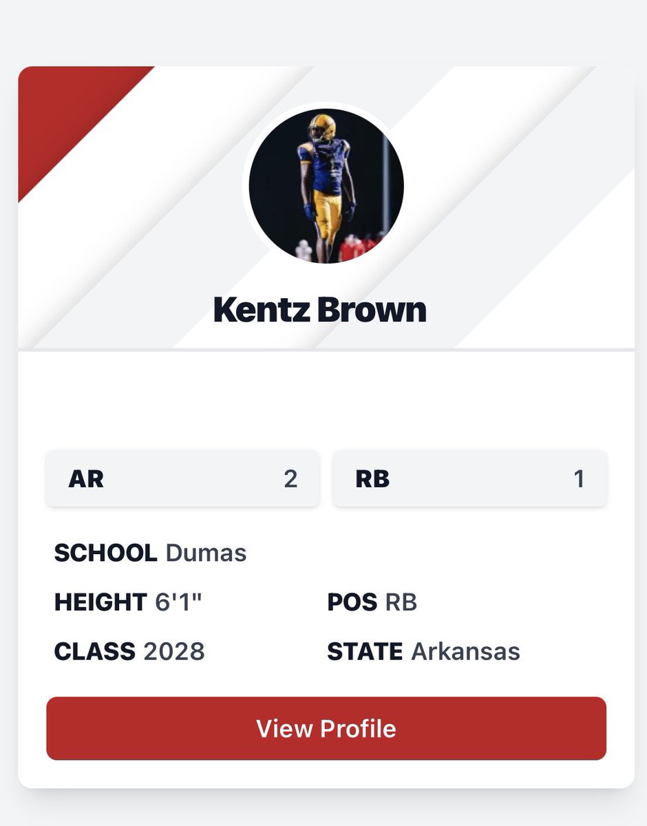 Kentz brown⭐️ (@kentzbrown2028) on Twitter photo #1 running back in the class of 2028 & # 2 overall ATH in the state of Arkansas 🔥🔥 Thank you <a href="/PrepRedzoneAR/">Prep Redzone Arkansas</a> <a href="/coltonedwardsFB/">Colton Edwards</a> <a href="/tctabler/">PrepRedZoneTom Tabler</a> #1 running back in the class of 2028 & # 2 overall ATH in the state of Arkansas 🔥🔥 Thank you <a href="/PrepRedzoneAR/">Prep Redzone Arkansas</a> <a href="/coltonedwardsFB/">Colton Edwards</a> <a href="/tctabler/">PrepRedZoneTom Tabler</a>