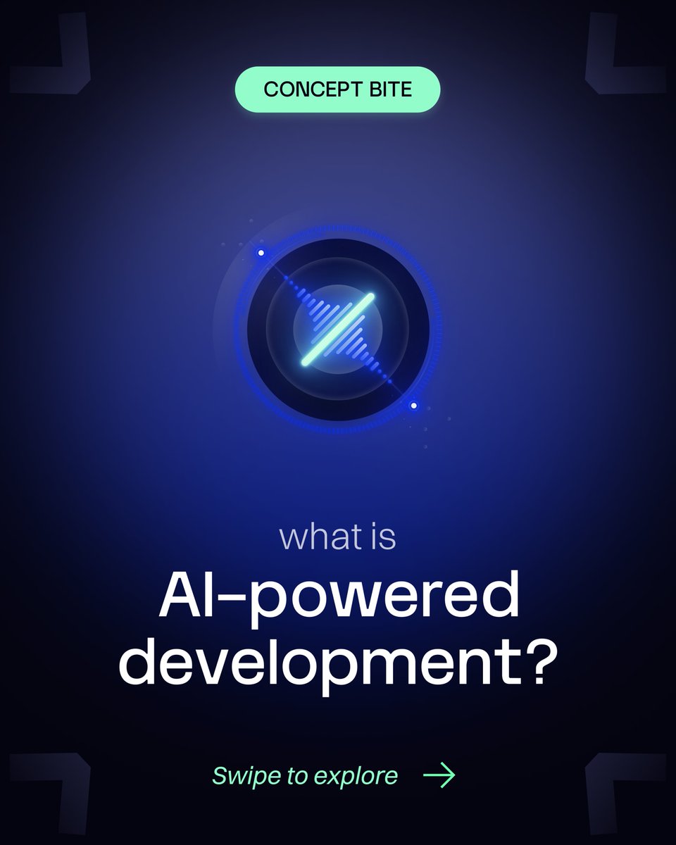 Consensus_Labs's tweet image. What is AI-powered development? It’s not about replacing developers. It’s about building smarter — together. At Consensus Labs, we’re rethinking how teams ship code and scale systems.

🔗 linktr.ee/consensuslabs

#ConsensusLabs #SmartWorkflows #FutureOfTech #DevOps