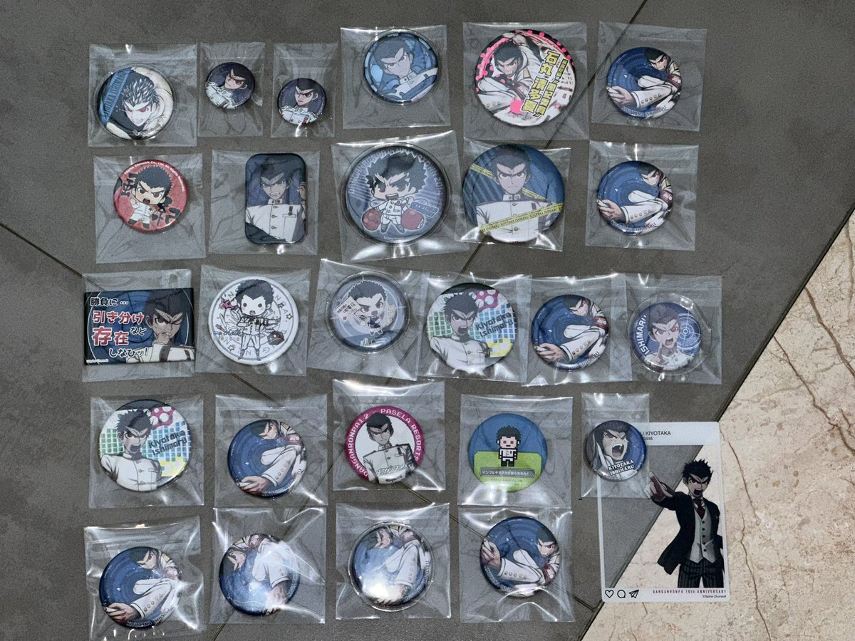 📸

#danganronpa #goods #kiyotakaishimaru
