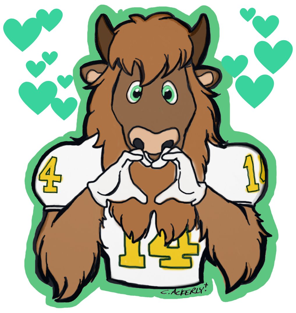 Happy #NationalMascotDay to our very own Shaz the Bison!