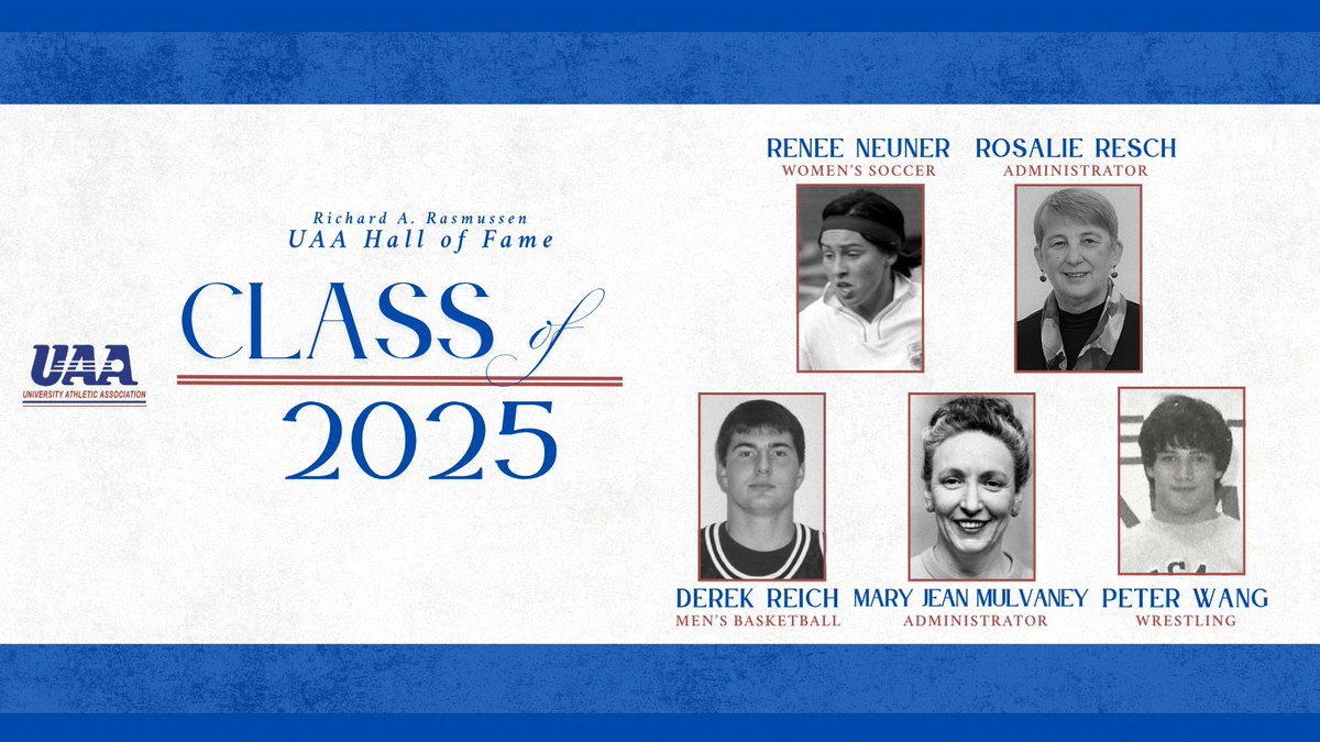 Etched into UAA history 𝘧𝘰𝘳𝘦𝘷𝘦𝘳 ✍️

In the inaugural Richard A. Rasmussen UAA Hall of Fame class, the Maroons had five recognized for their amazing accomplishments!